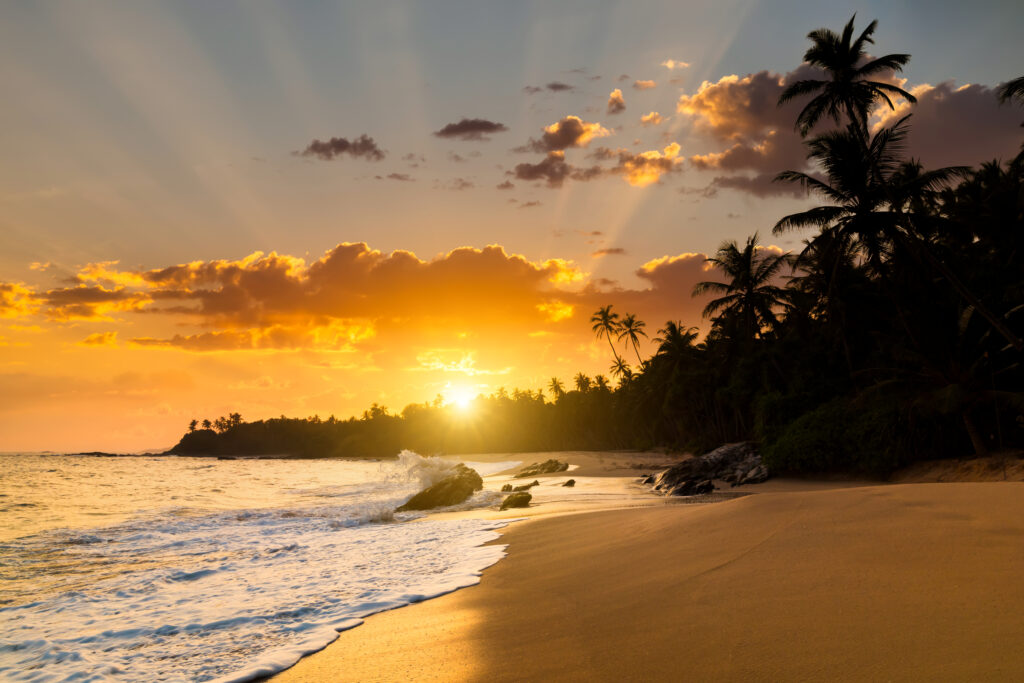 Atardecer en la isla vietnamita de Phu Quoc