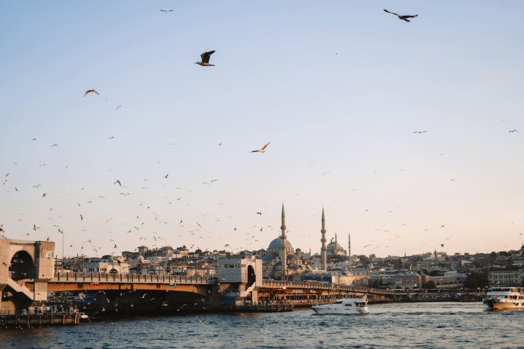 Vista panorámica de la ciudad de Estambul