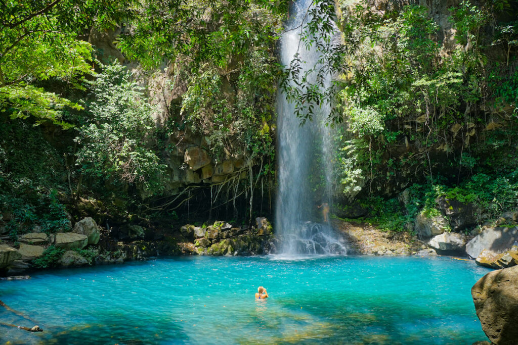 Cascada en Costa Rica