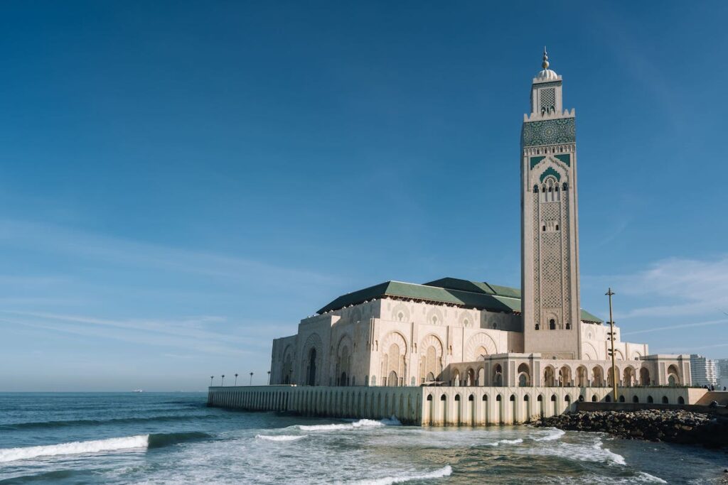 Mezquita en Casablanca, Marruecos