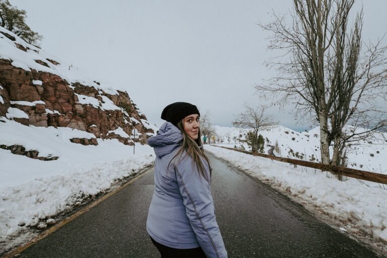 La influencer Camila de Alcalá en un viaje de nieve