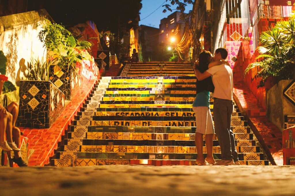 Escalera de Selarón en Río de Janeiro