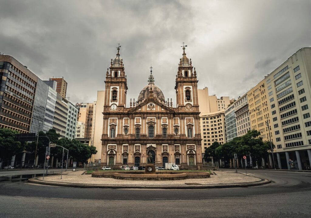 Iglesia en el centro de Río de Janeiro