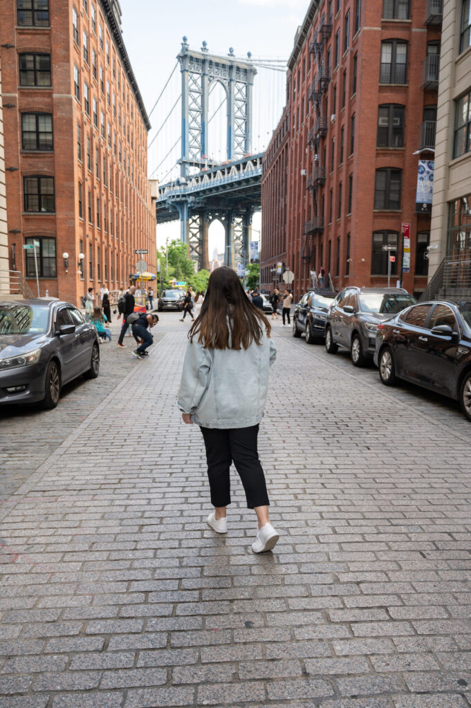 Belén en el puente de Brooklyn