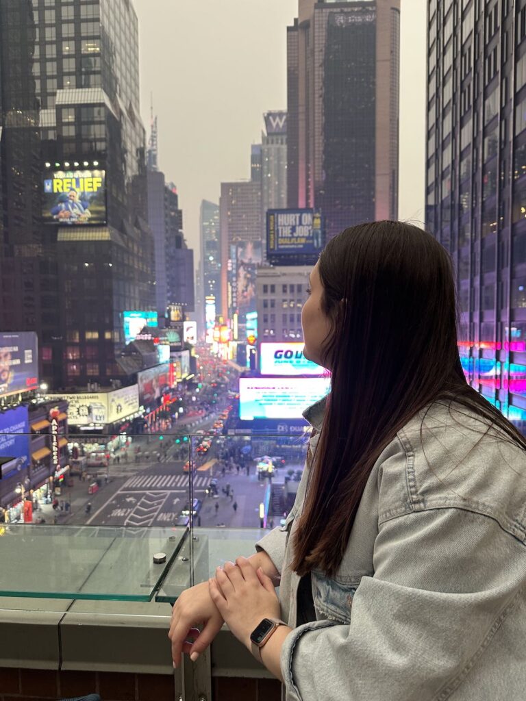 Belén en Times Square en Nueva York