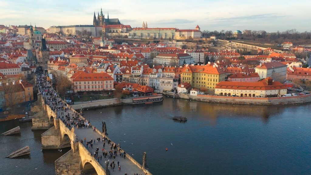 Vista panorámica de Malá Strana en Praga