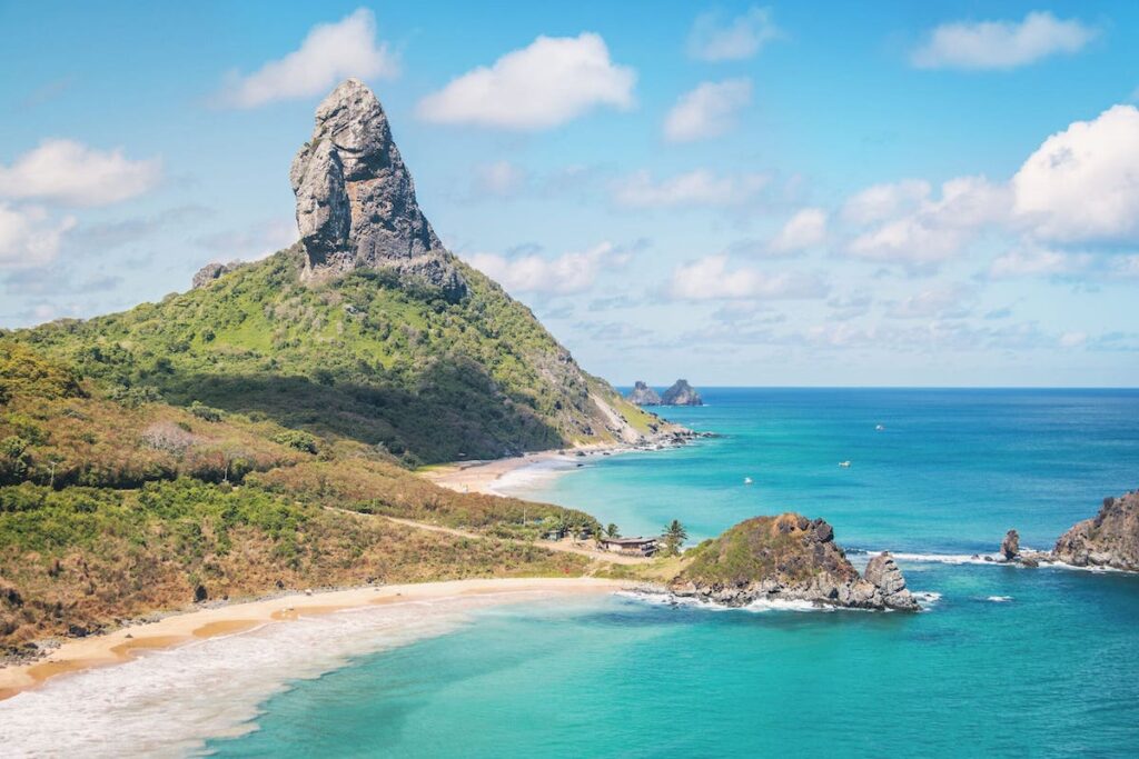 Postal de Fernando de Noronha en Brasil