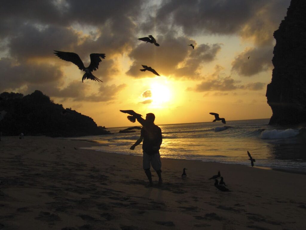 Atardecer en Fernando de Noronha