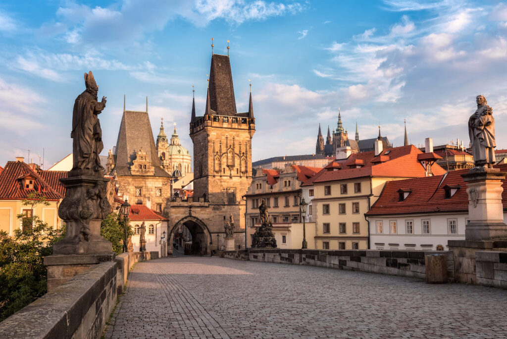 Puente de Carlos en Praga, República Checa