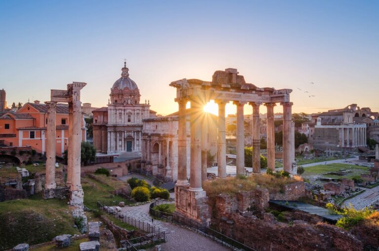 Ruinas en Roma, Italia