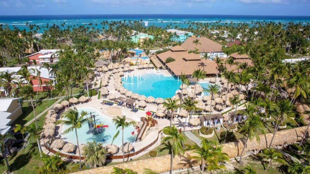 Vista aérea del Grand Palladium Punta Cana Resort 