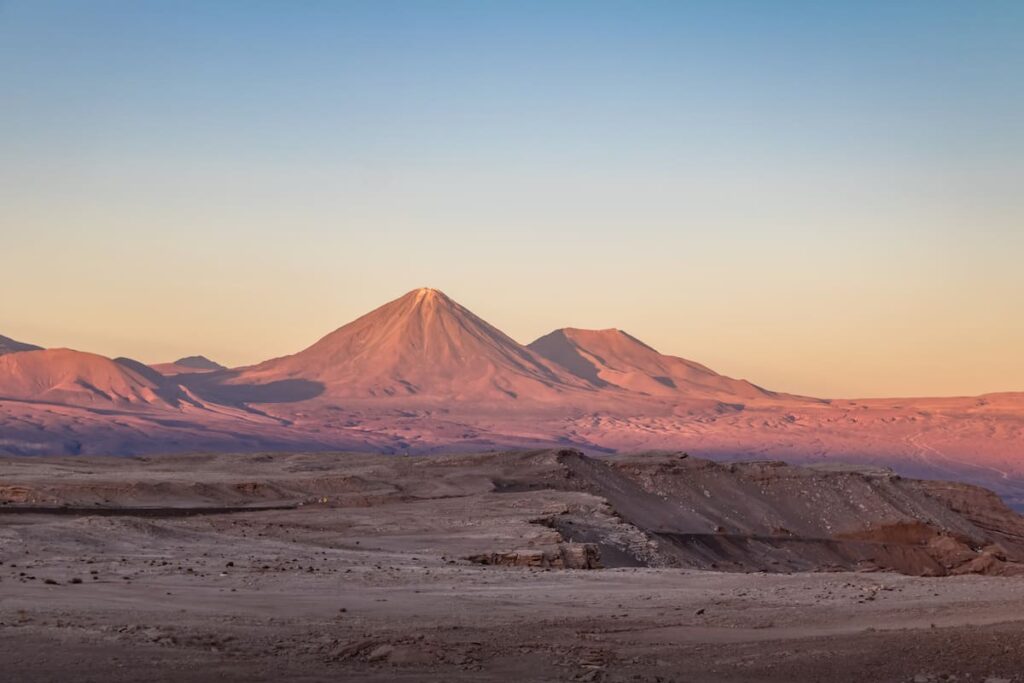 Amanecer en el Desierto de Atacama, Chile