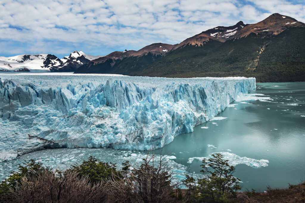 Glaciar perito moreno en Argentina