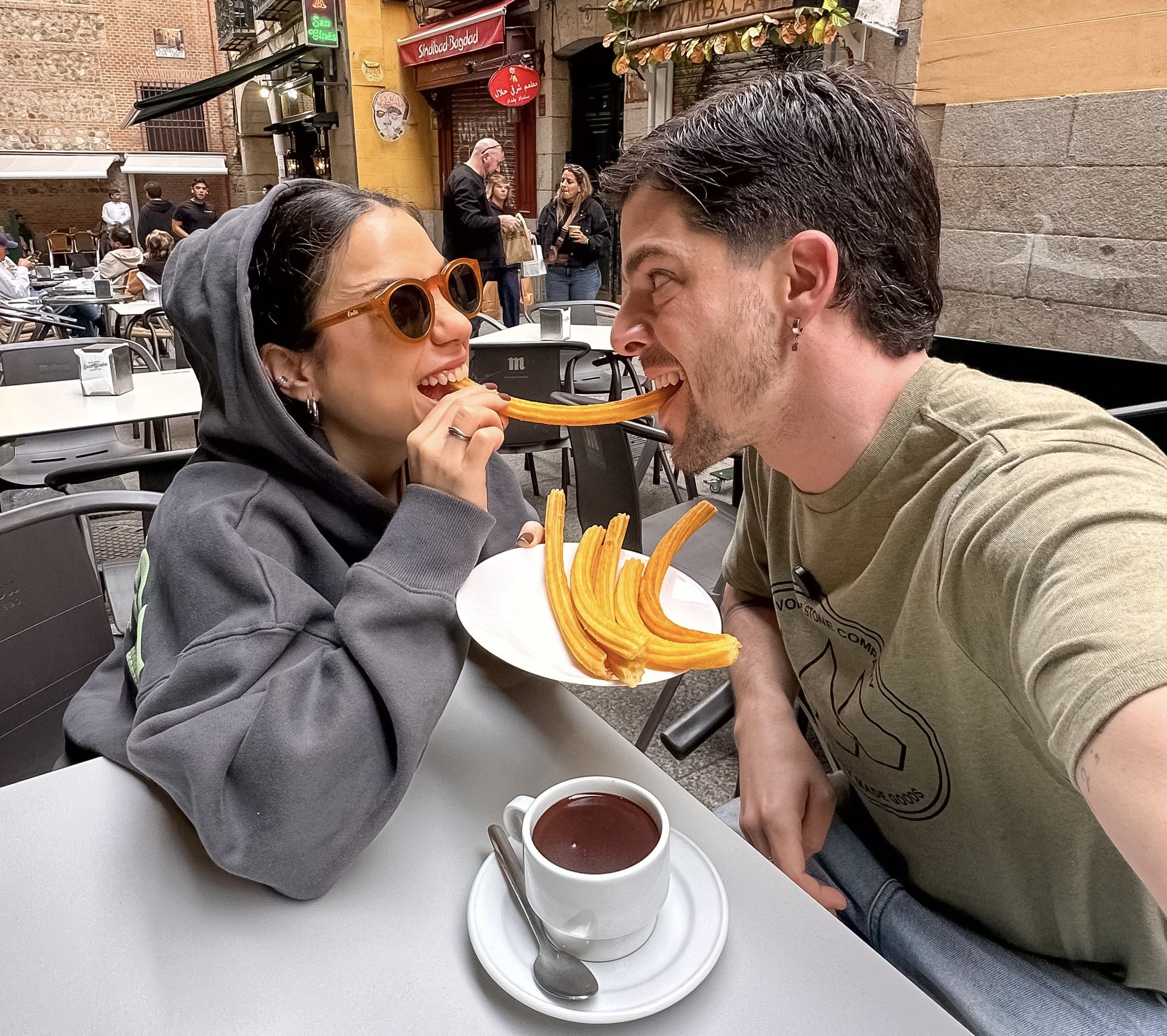 David y Jime de Somos Comiendo en Madrid