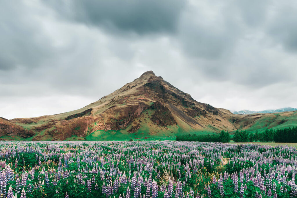 La montaña de Vík í Mýrdal en Islandia, una postal del país nórdico