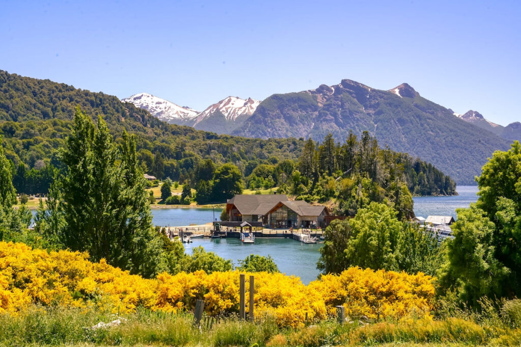 Vistas alucinantes en Bariloche, sur de Argentina