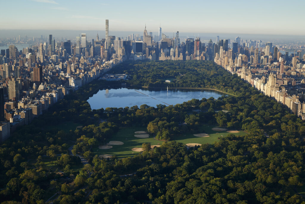 vista aérea del central park en nueva york