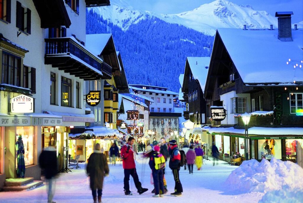 Las calles del centro de ski de Austria, tu viaje de ski junto a Jetmar