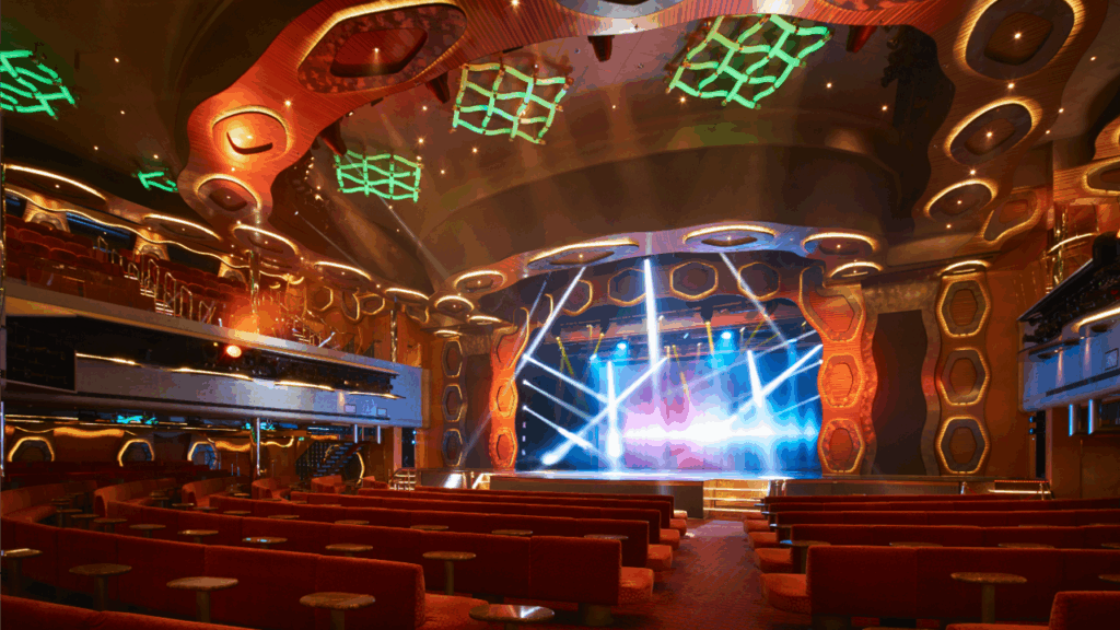 Teatro Costa Diadema, crucero desde Montevideo a Brasil