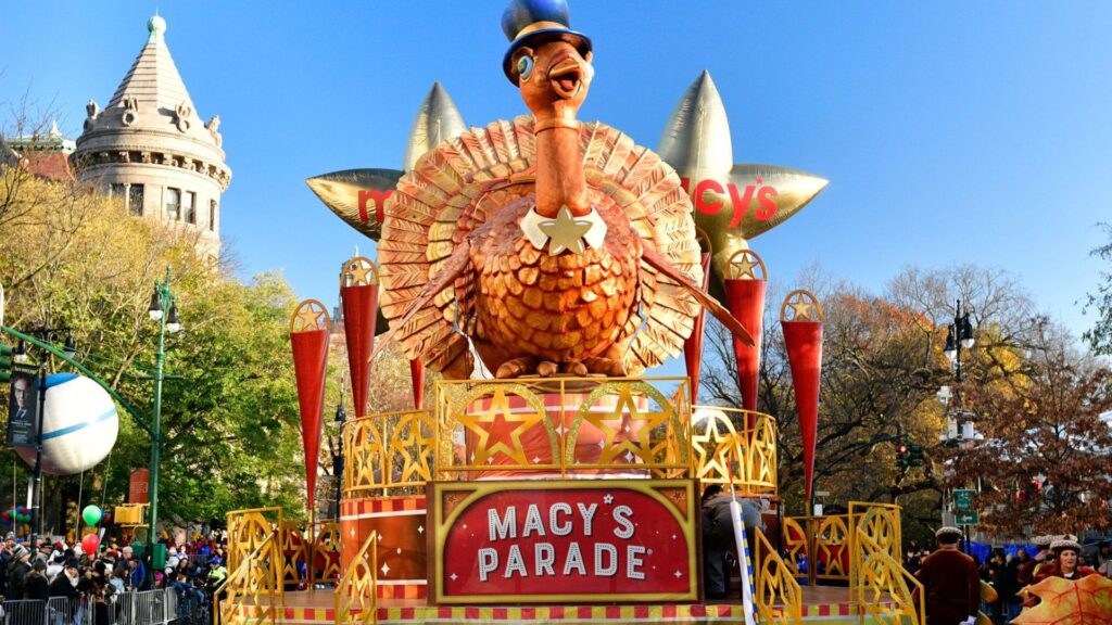 Desfile de acción de gracias de macy's en nueva york