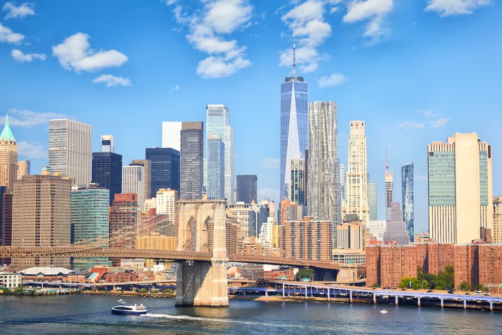 Vista panorámica de Nueva York