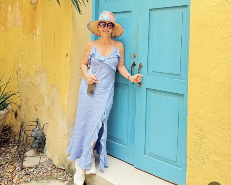 Rose Galfione en su viaje a Colombia junto a Jetmar