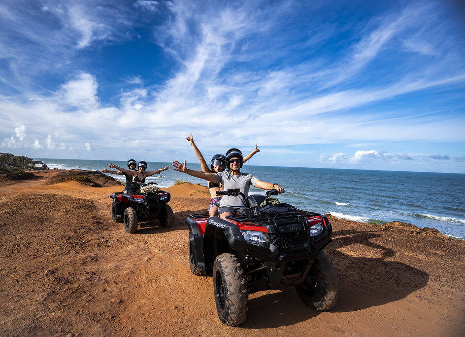 paseos en cuatriciclo en Rio Grande do Norte
