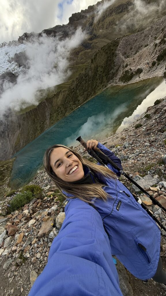 Vale Garaffoni en su viaje de mochilera por Latinoamérica
