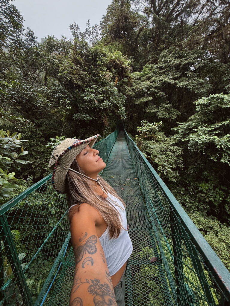 Vale Garaffoni en su viaje de mochilera por Latinoamérica