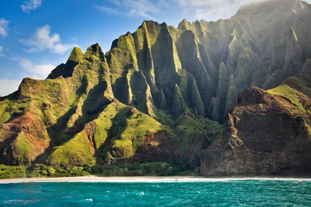Costa Na Pali, Hawái