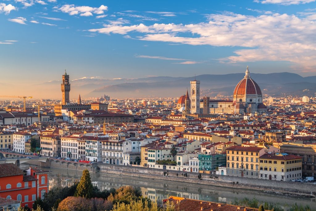 Florencia, ciudad de Italia. Viajá desde Uruguay.
