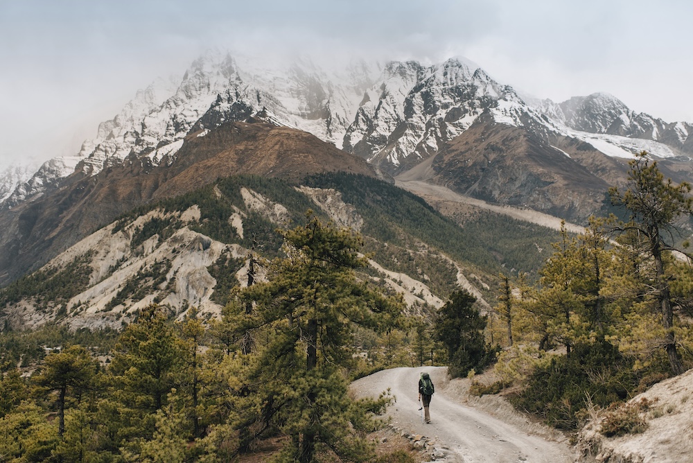 Montañas del Himalaya, Nepal.