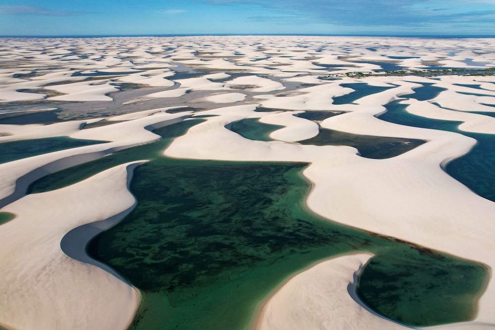 Parque Nacional Lençóis Maranhenses, Brasil.