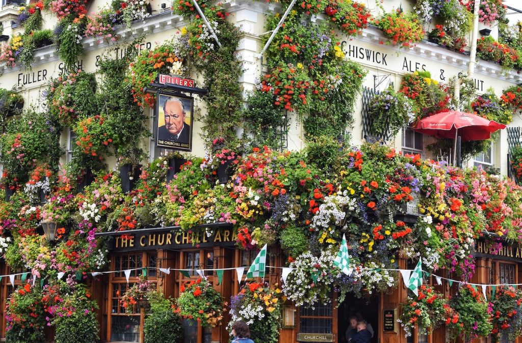 Esquina encantadora en Londres