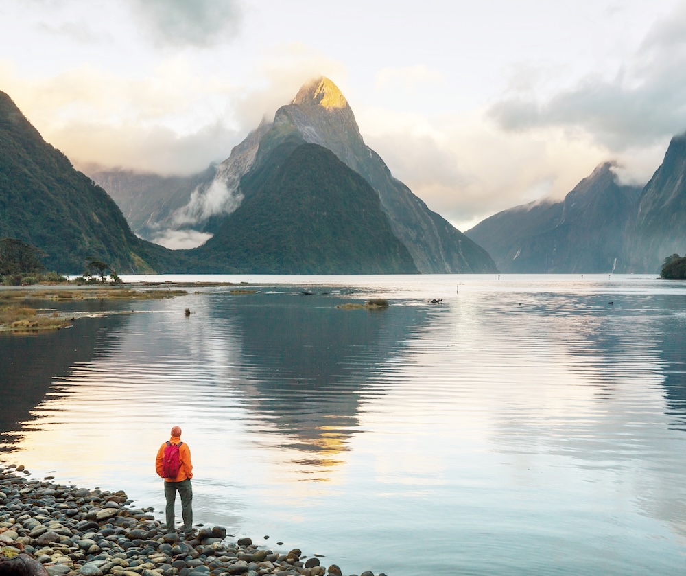 Fiordo Milford Sound, Nueva Zelanda.