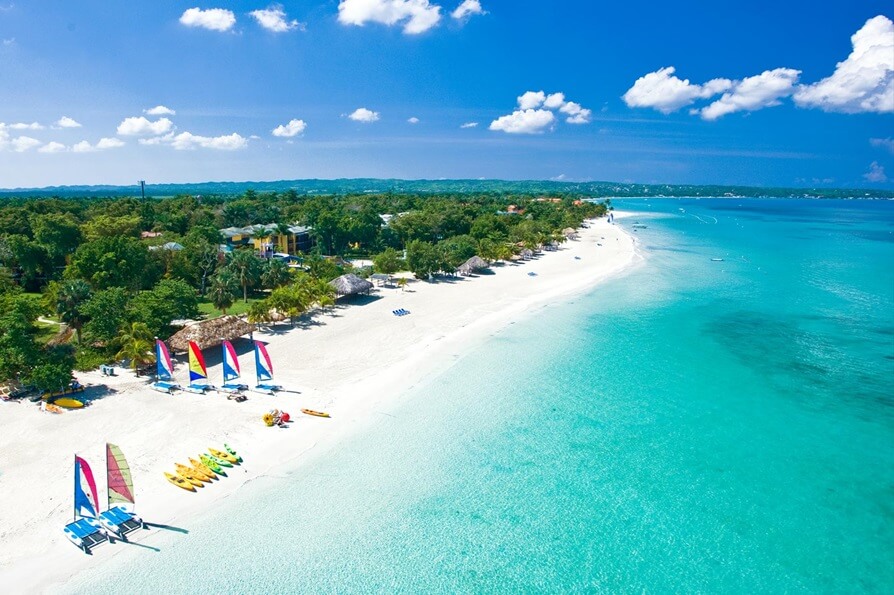 Negril, Jamaica: Caribe con baja probabilidad de sargazo